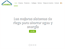 Tablet Screenshot of grupochamartin.com